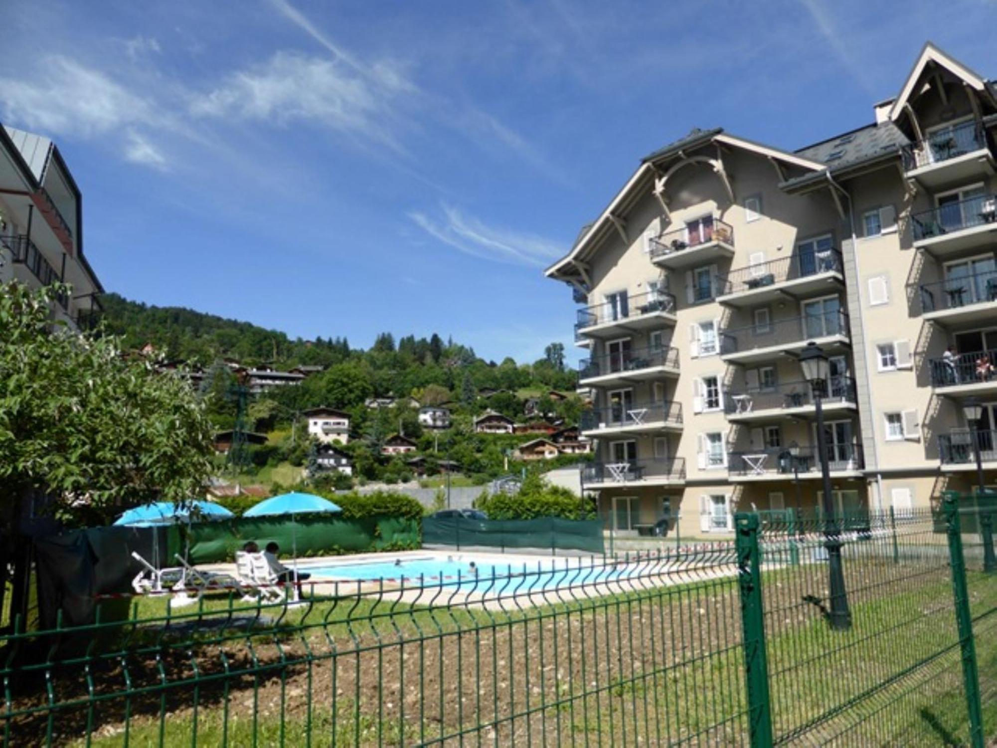 Appartement T2+cabine indépendante au départ des télécabines Saint-Gervais/Bettex/Mont d’Arbois Exterior foto
