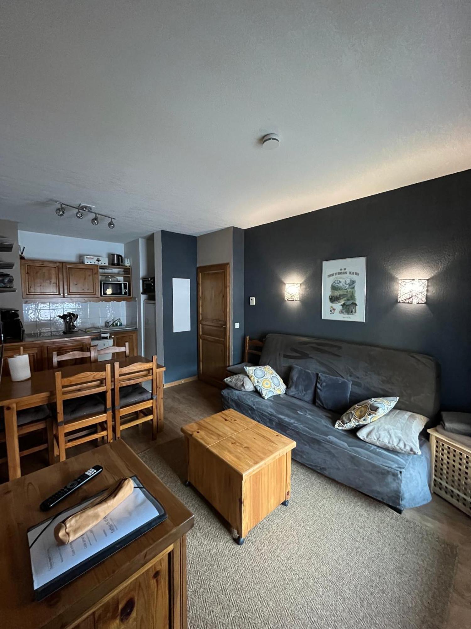 Appartement T2+cabine indépendante au départ des télécabines Saint-Gervais/Bettex/Mont d’Arbois Exterior foto